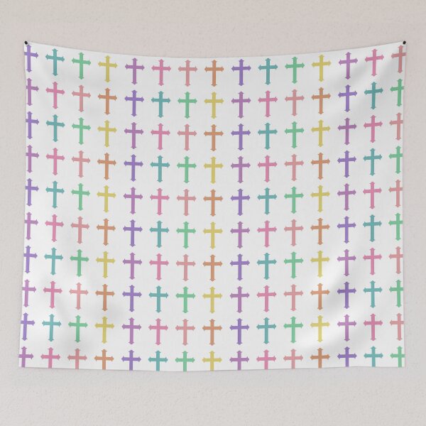 Item preview, Christian Crosses Pastel Colors designed and sold by ketrena.