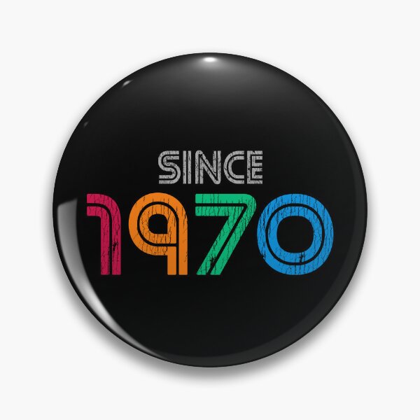 Item preview, Vintage Since 1970 Retro Birthday designed and sold by WAMTEES.