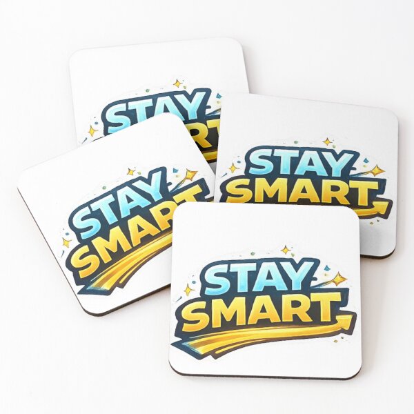 Item preview, Stay Smart – Student Motivation Typography Design designed and sold by Amr Darwish Graphic designer.