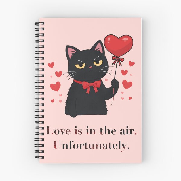 Item preview, Sarcastic Black Cat Valentine’s Day Cards – Funny Anti-Valentine Cat Art designed and sold by MaggesticDesigns.