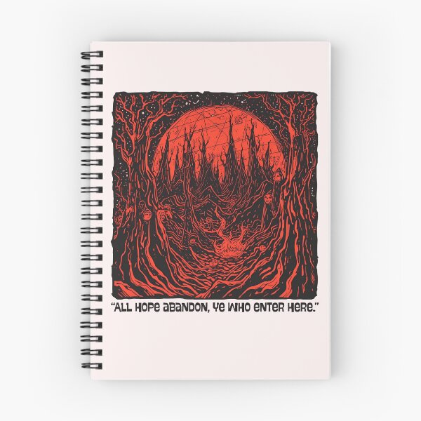 Item preview, The Inferno in the 'Divina Commedia' by Dante Alighieri quote designed and sold by Filologica.