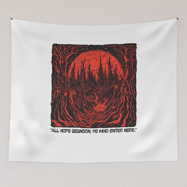 Item preview, The Inferno in the 'Divina Commedia' by Dante Alighieri quote designed and sold by Filologica.