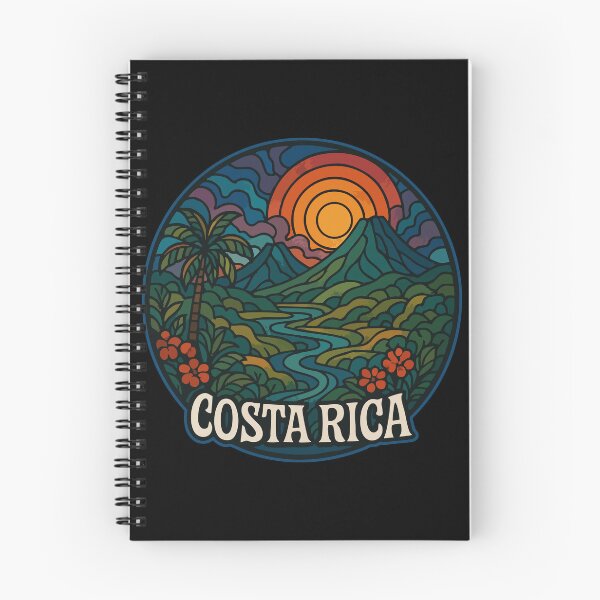 Item preview, Costa Rica Trippy Art Travel designed and sold by TomFrontierArt.