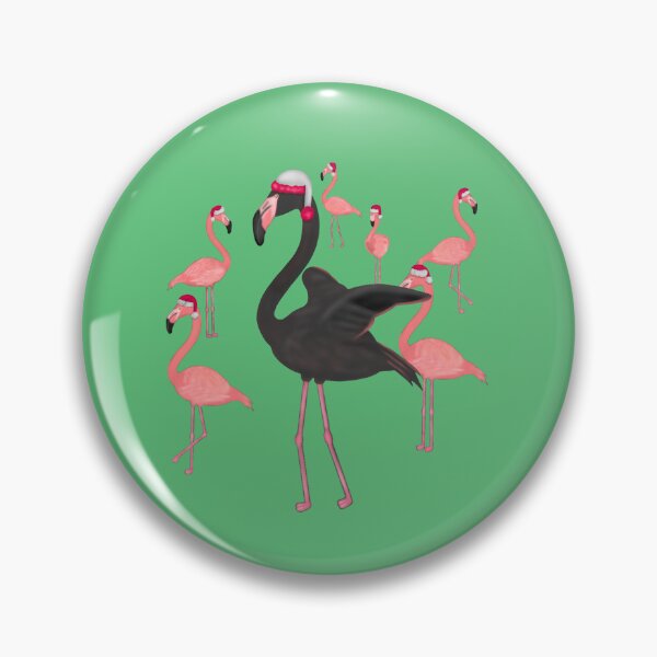 Item preview, Christmas flamingos  designed and sold by Daniel Vasco.