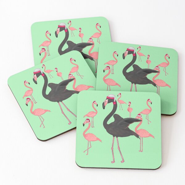Artikelvorschau, Weihnachtsflamingos entworfen und verkauft von Daniel Vasco.