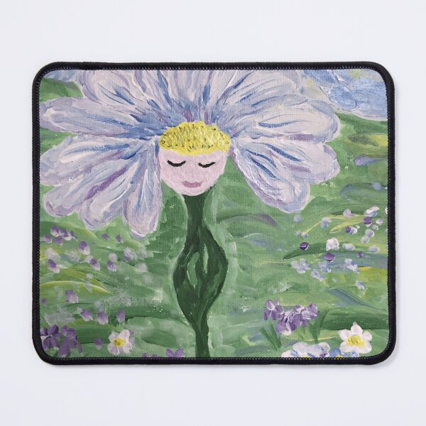 Item preview, Flower with a Human Face designed and sold by Katherine Miller Art.