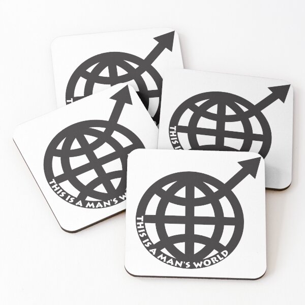 Item preview, this is a man's world designed and sold by close-up.biz.