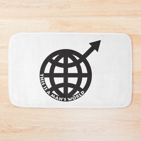 Item preview, this is a man's world designed and sold by close-up.biz.