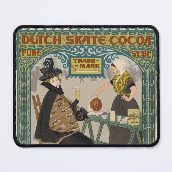 Item preview, Cacao Advertising Poster from the Netherlands (1897) designed and sold by 19th Century in Color.