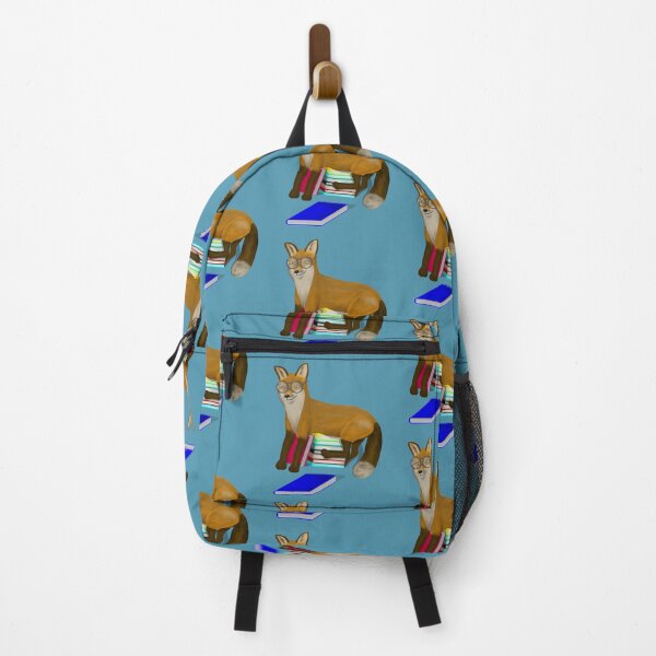 Item preview, Fox and his books designed and sold by Daniel Vasco.