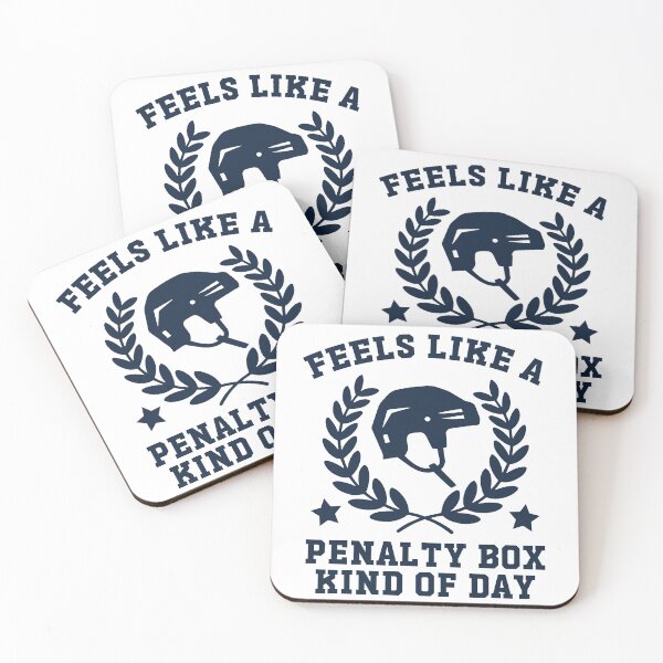Item preview, Penalty Box - Feels Like A Penalty Box Kind Of Day Funny Ice Hockey Humor designed and sold by gunaone-design.