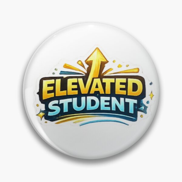 Item preview, Elevated Student – Academic Growth Typography Design designed and sold by Amr Darwish Graphic designer.