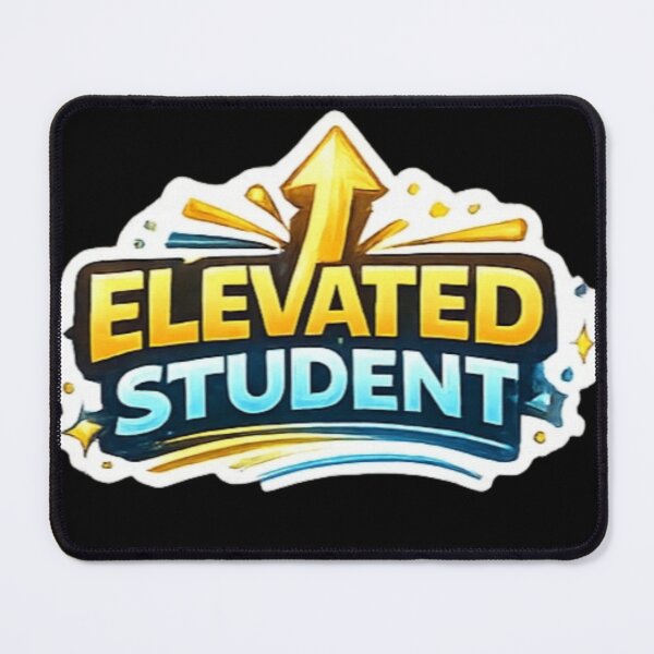 Item preview, Elevated Student – Academic Growth Typography Design designed and sold by Amr Darwish Graphic designer.