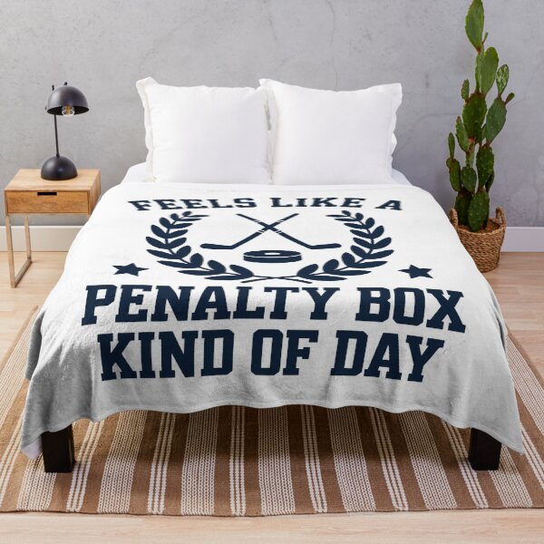 Item preview, Feels Like A Penalty Box Kind Of Day Funny Ice Hockey Life Humor designed and sold by gunaone-design.