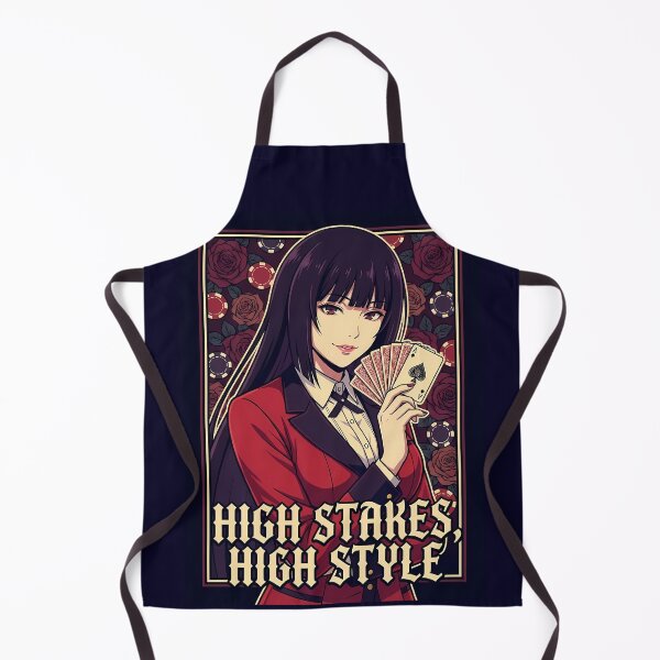 Item preview, High Stakes High Style - Anime Gambling Girl Aesthetic Art designed and sold by MugenAnime.