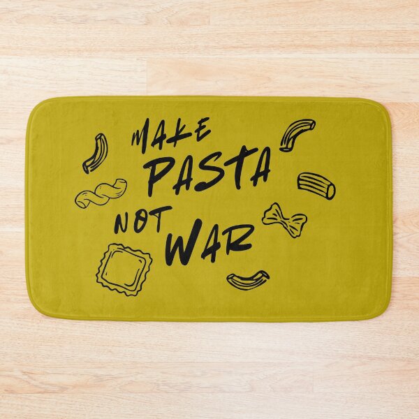Item preview, Make Pasta Not War - yummy peace doodles designed and sold by YonderAndBeyond.