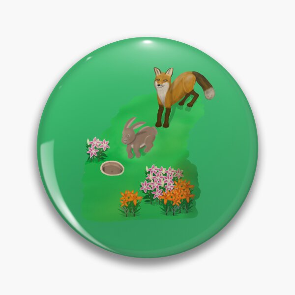 Item preview, Fox chasing rabbit  designed and sold by Daniel Vasco.