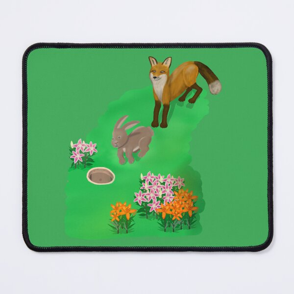 Item preview, Fox chasing rabbit designed and sold by Daniel Vasco.