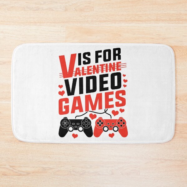 Item preview, V is for video games not valentines – Gaming Is My Valentine Funny Anti Valentine’s Day Gamer Humor designed and sold by gunaone-design.