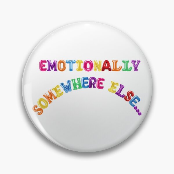 Item preview, ✴️ Emotionally Somewhere Else ✴️ designed and sold by WheelieGdArt.