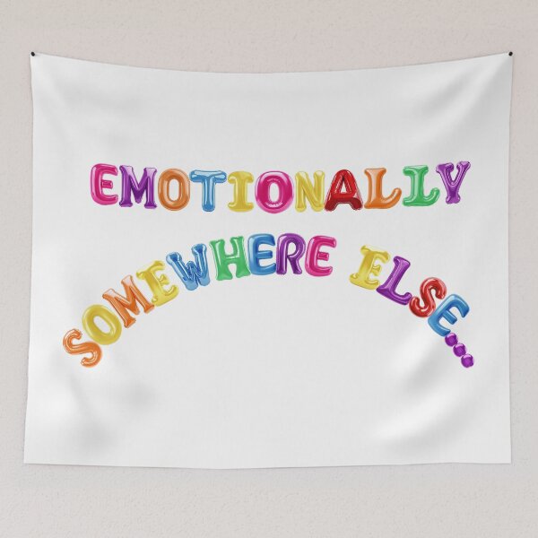 Item preview, ✴️ Emotionally Somewhere Else ✴️ designed and sold by WheelieGdArt.