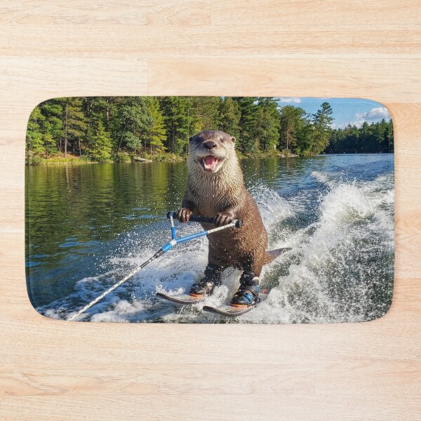 Item preview, Waterskiing Otter designed and sold by Tridentulus.