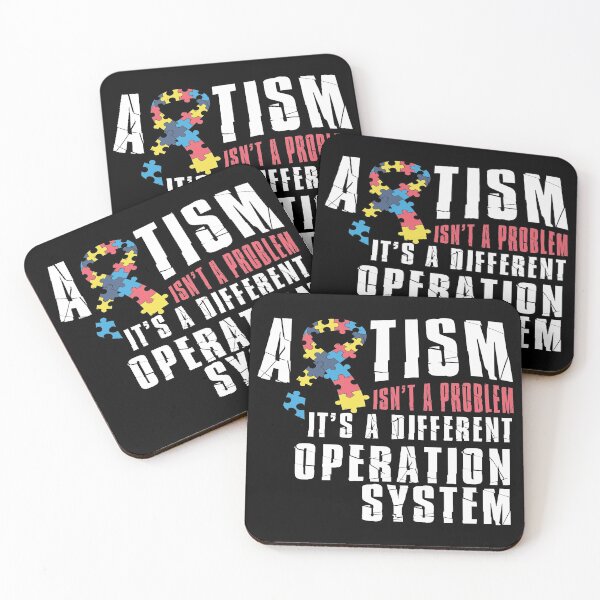 Item preview, Autism Isn't A Problem, It's A Different Operation System designed and sold by SmartStyle.