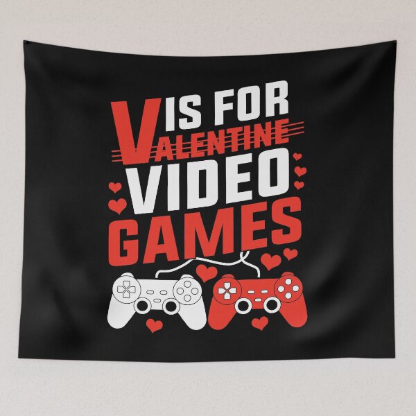 Item preview, V is for video games not valentines – Gaming Is My Valentine Funny Singler Gamer Anti Valentine’s Day 2026 designed and sold by gunaone-design.