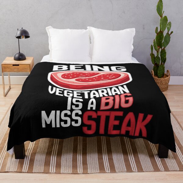 Item preview, Being Vegetarian Is A Big Miss Steak designed and sold by DesignbyOla.