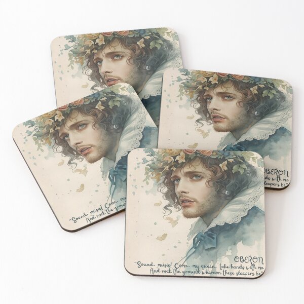 Item preview, 'A midsummer night's dream' by William Shakespeare. Puck, Oberon, Titania designed and sold by Filologica.