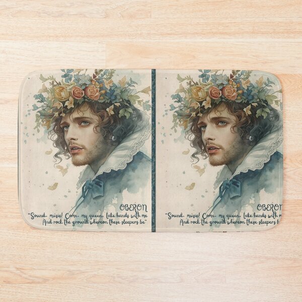Item preview, 'A midsummer night's dream' by William Shakespeare. Puck, Oberon, Titania designed and sold by Filologica.