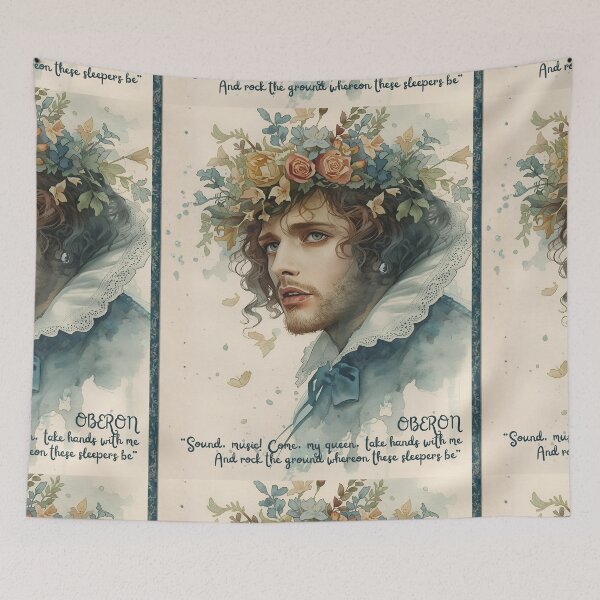 Item preview, 'A midsummer night's dream' by William Shakespeare. Puck, Oberon, Titania designed and sold by Filologica.