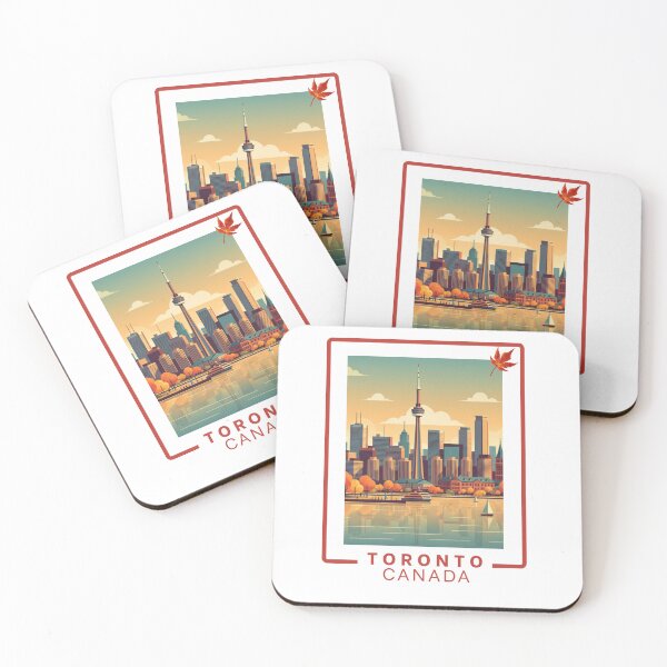 Item preview, Toronto Canada Illustration designed and sold by Marplesmade.