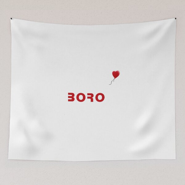 Item preview, Boro Balloon Banksy Parody designed and sold by Logo-A-GoGo.