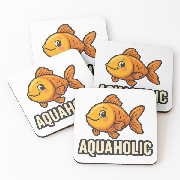 Item preview, Aquaholic – Cute Fish Design for Water Lovers designed and sold by storelibertys.
