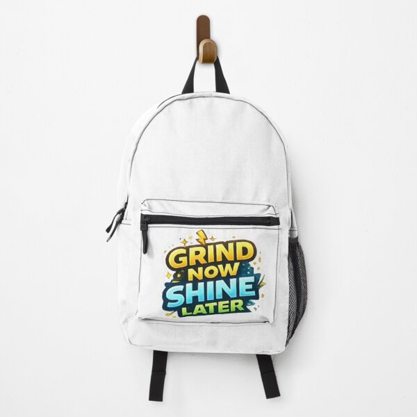Item preview, Grind Now Shine Later – Student Hustle Motivation Design designed and sold by Amr Darwish Graphic designer.