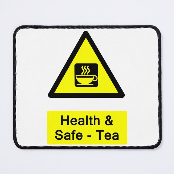 Item preview, Health & Safety Tea designed and sold by Logo-A-GoGo.