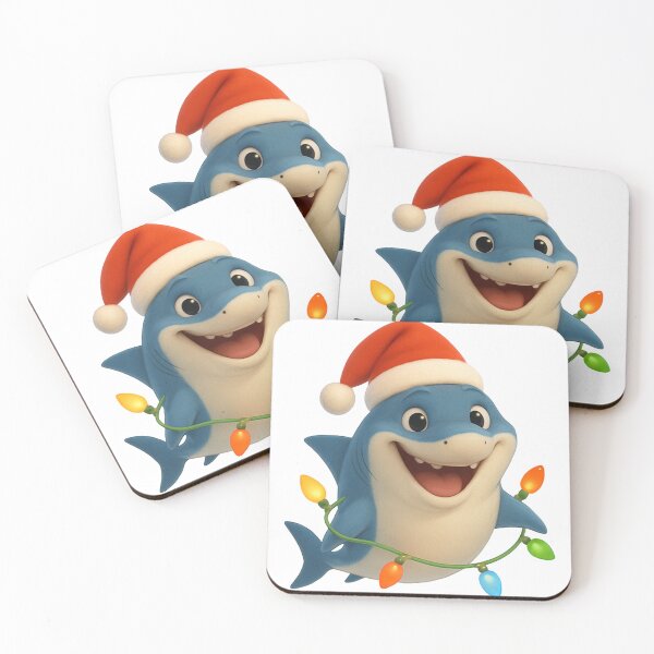Item preview, Christmas Shark designed and sold by Sillytoe.