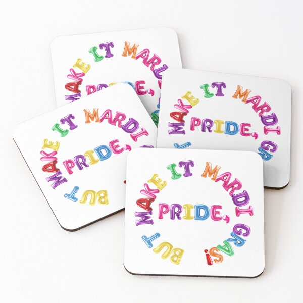 Item preview, ✴️ PRIDE, BUT MAKE IT MARDI GRAS! ✴️ designed and sold by WheelieGdArt.