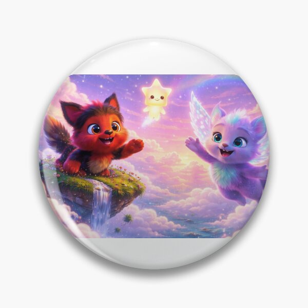 Item preview, Fizz & Nimbus – Minimal Creature Icon designed and sold by Alyas-Creatures.