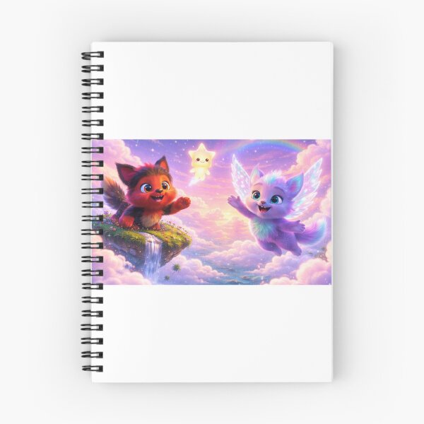 Item preview, Fizz & Nimbus – Minimal Creature Icon designed and sold by Alyas-Creatures.