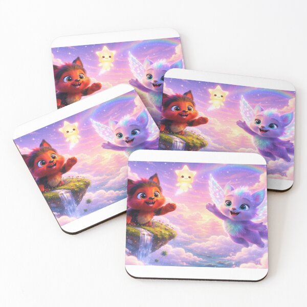 Item preview, Fizz & Nimbus – Minimal Creature Icon designed and sold by Alyas-Creatures.