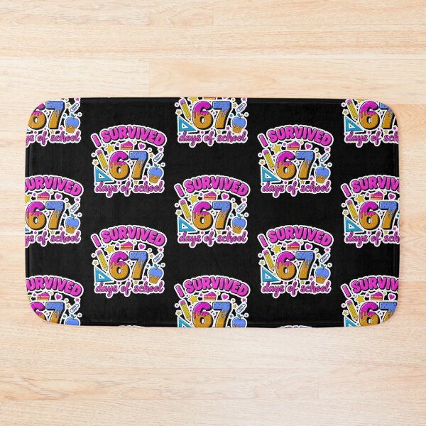 Item preview, 67 Days Of School Survivor  designed and sold by WoodburyLake.