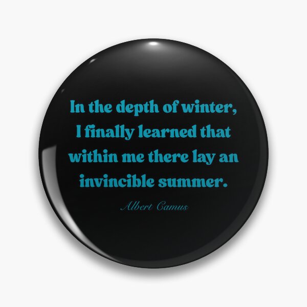 Item preview, In the depth of winter... - Albert Camus designed and sold by JokeAndStyle.