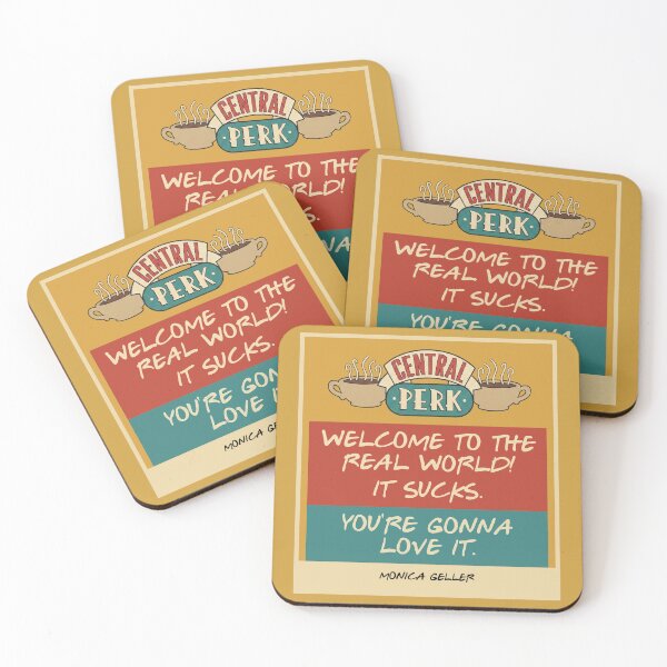 Item preview, Welcome To The Real World Friends 90s Retro designed and sold by Screen Lore.