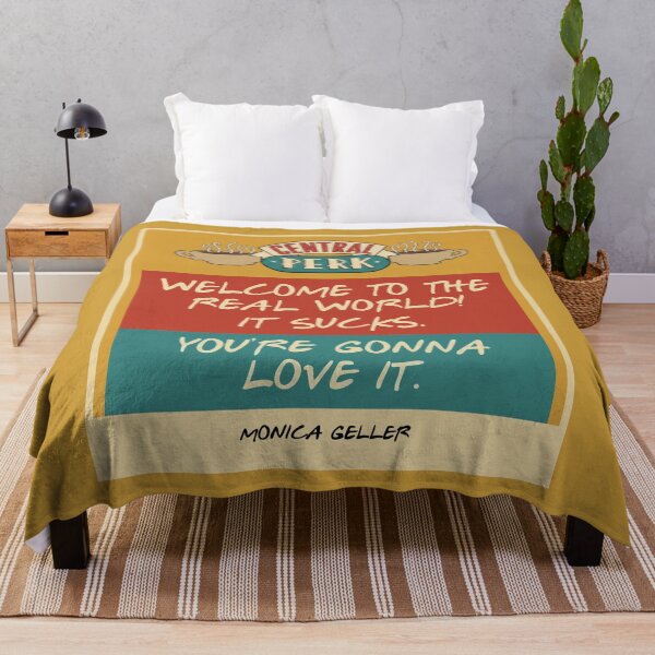 Item preview, Welcome To The Real World Friends 90s Retro designed and sold by Screen Lore.