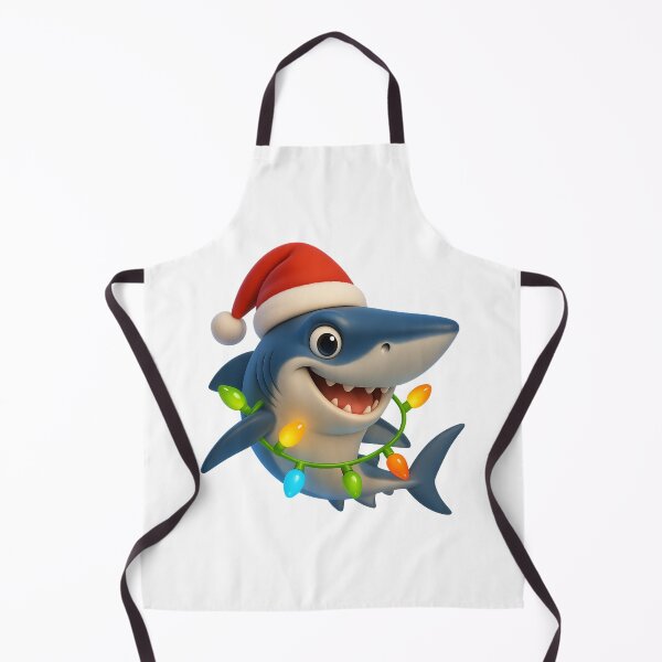 Item preview, Christmas Shortfin Mako Shark designed and sold by Sillytoe.