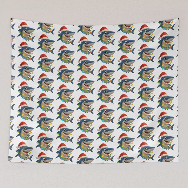 Item preview, Christmas Shortfin Mako Shark designed and sold by Sillytoe.