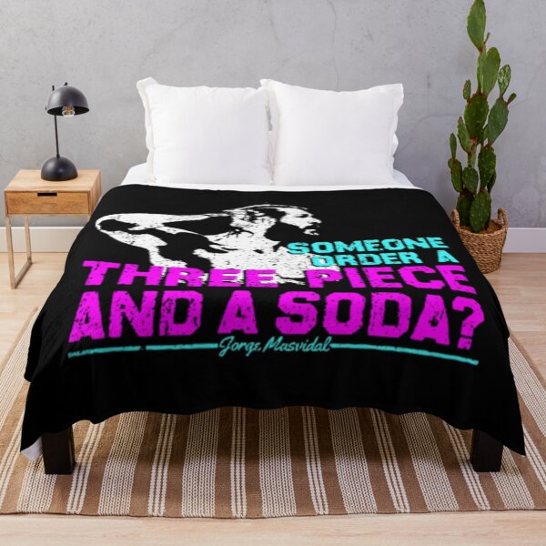 Item preview, Jorge Masvidal "Someone Order a 3 Piece And a Soda" designed and sold by JeyVel.