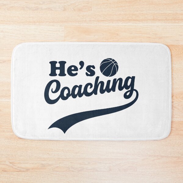 Item preview, He’s Coaching – Funny Coach’s Wife Basketball Sports Life Humor designed and sold by gunaone-design.